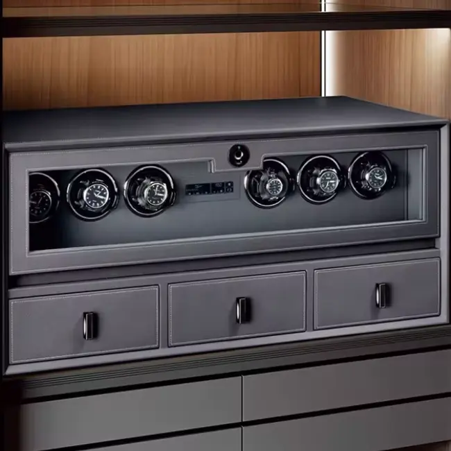 NAPLES 6pc Lockable Watch Winder