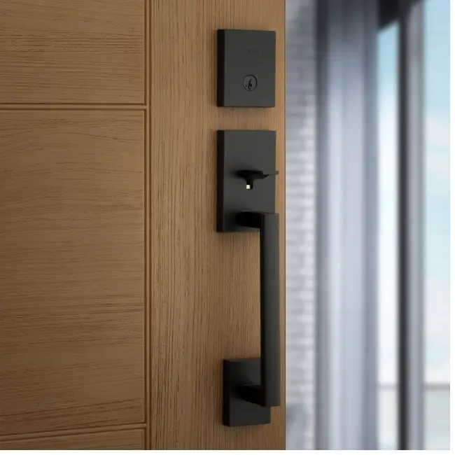 Weiser San Clemente Entry Set (Matte Black C-19)