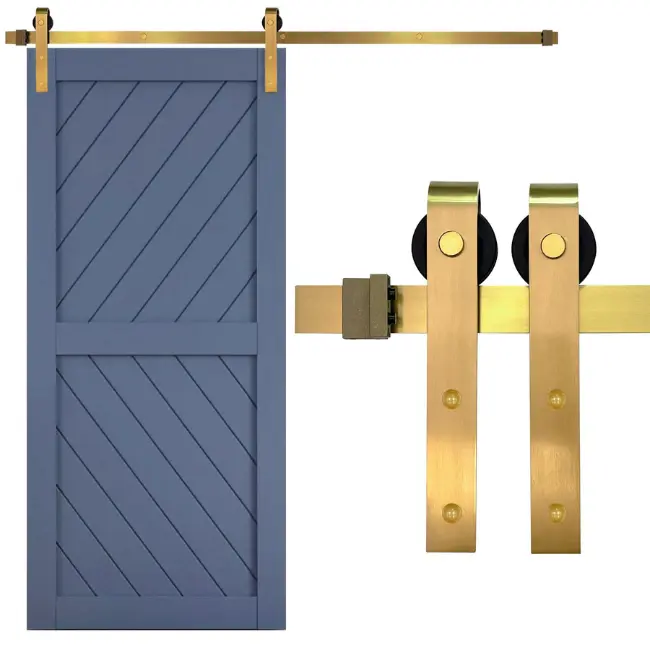 Stazz Barn Door Track & Hardware Front Mount