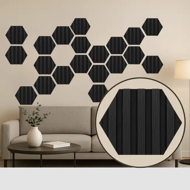 Stazz Hexagon Acoustic Panels