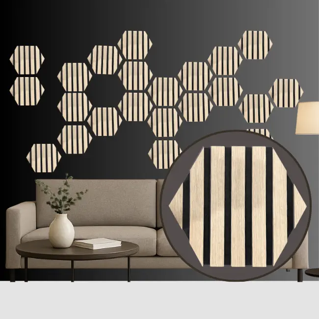 Stazz Hexagon Acoustic Panels