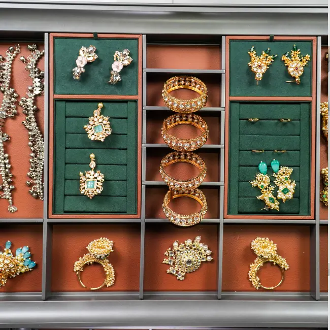 CANMORE Leather Jewelry Organizer Tray