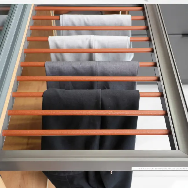 [G16001B-2] ATHENS Pull-Out Trouser Rack (30-32 Inches)