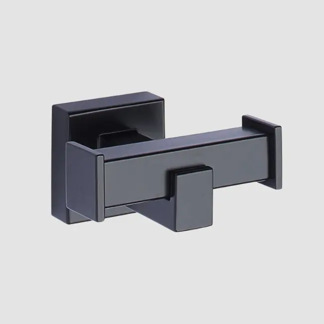Taymor 1948 Square Rob Hook (Matte Black C-19)