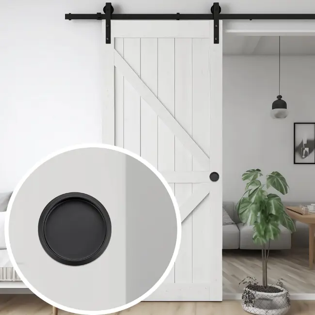 Taymor Finger Pulls Round (Matte Black C-19)