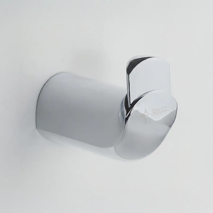 Stazz Vienna Robe Hook (Pol Chrome C-26)