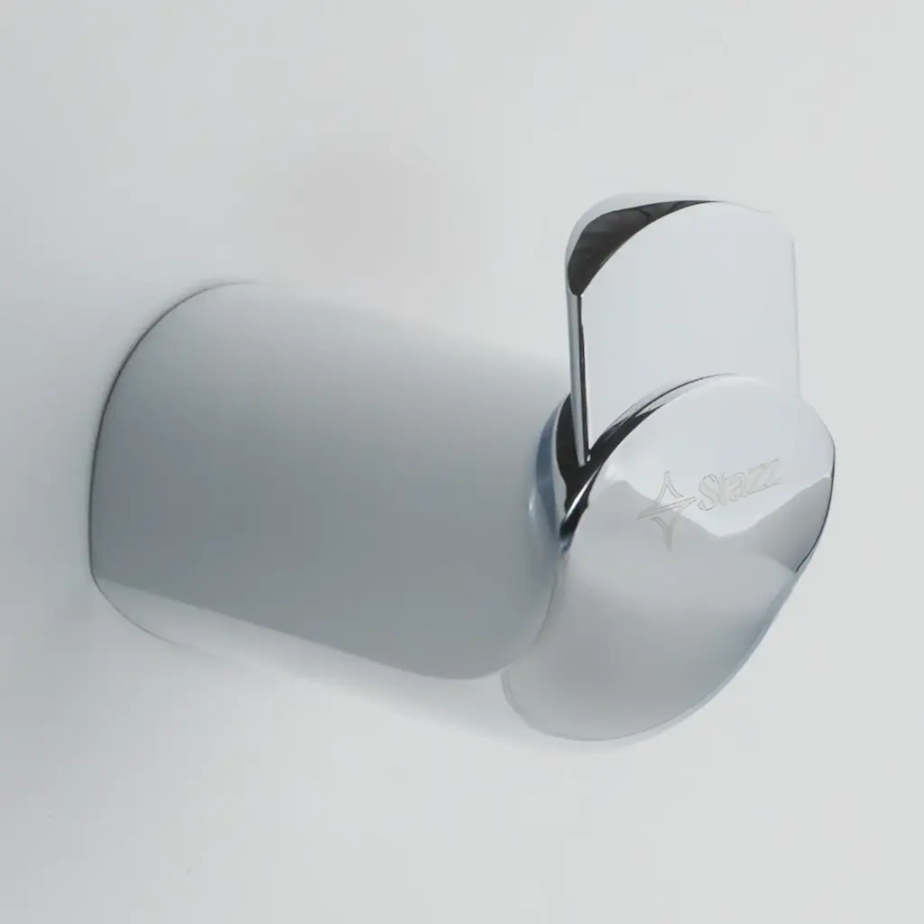 Stazz Vienna Robe Hook (Pol Chrome C-26)