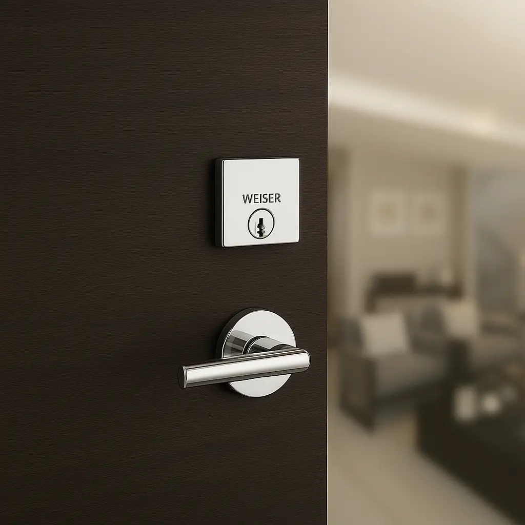 Weiser Downtown Square Deadbolt