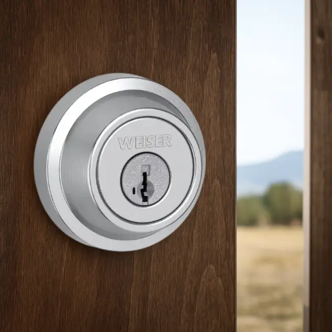 Weiser Elements Round Deadbolt