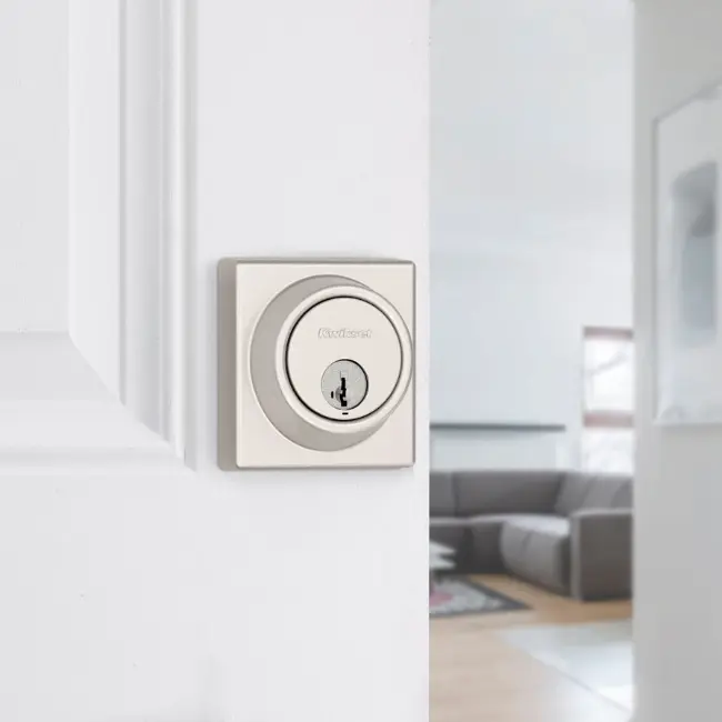 Weiser Key Control Square Deadbolt