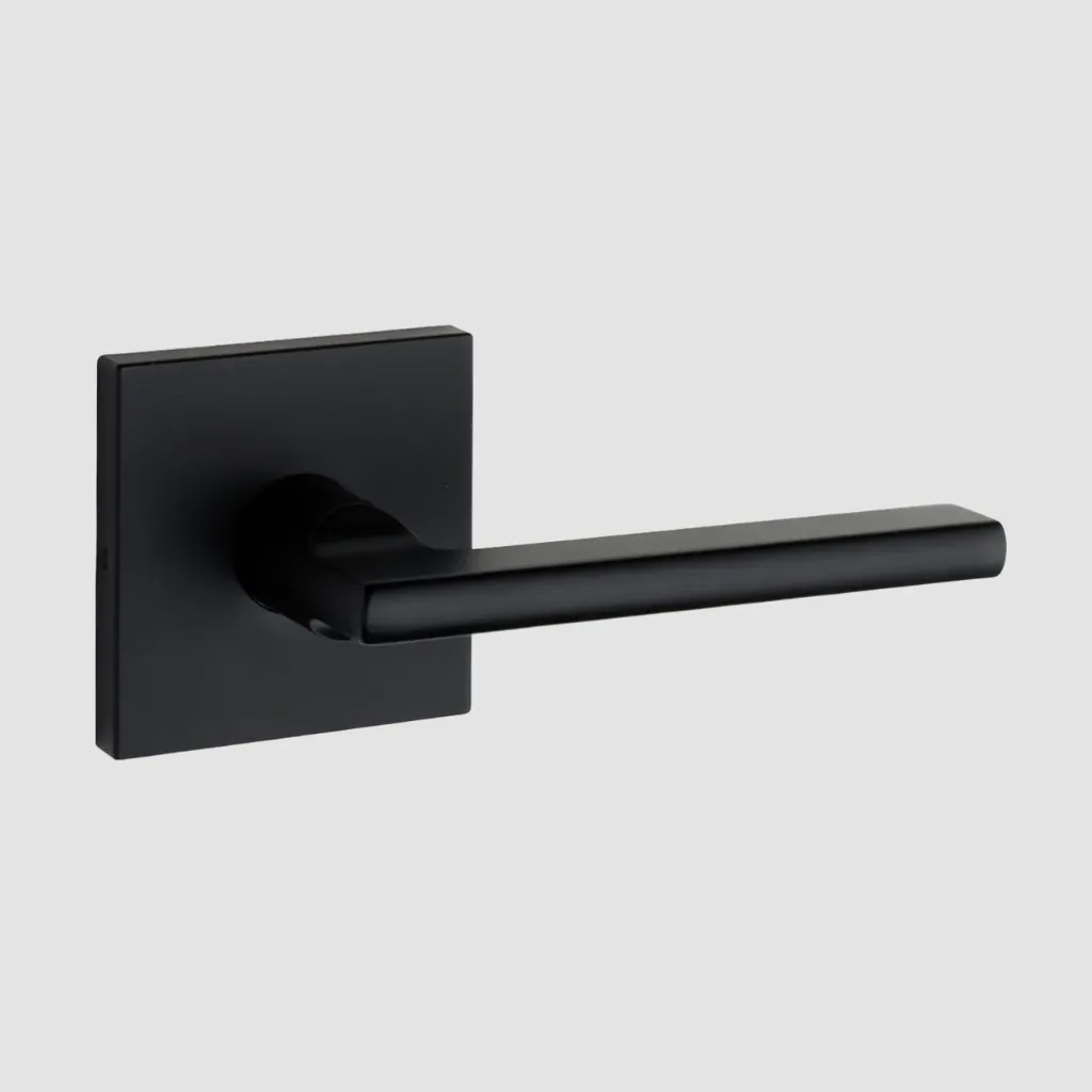Taymor Pace Line Square Lever (Matte Black C-19, Dummy)