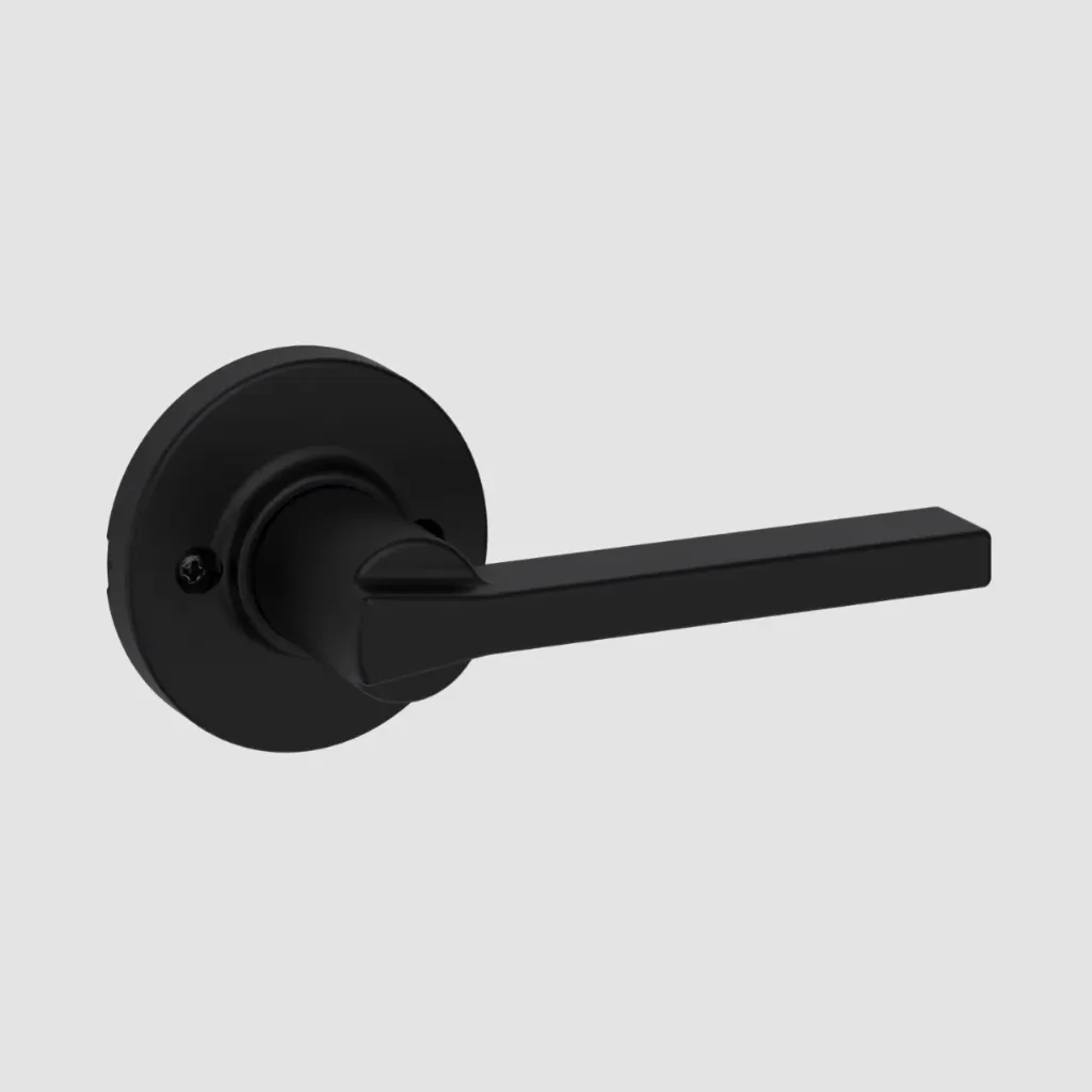 Weiser Casey Round Lever (Matte Black C-19, Dummy)