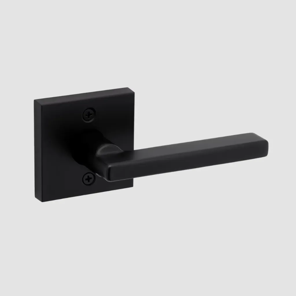 Weiser Halifax Square Lever (Matte Black C-19, Dummy)