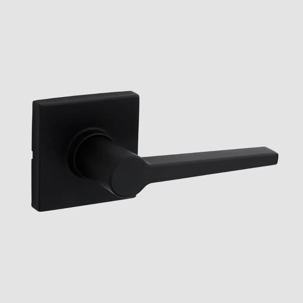 Weiser Daylon Square Lever (Matte Black C-19, Dummy)
