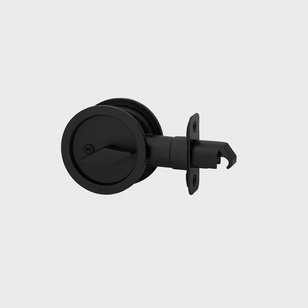 Weiser Round Pocket Door Lock