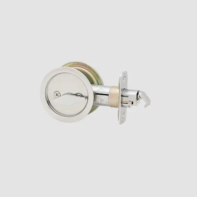 Weiser Round Pocket Door Lock