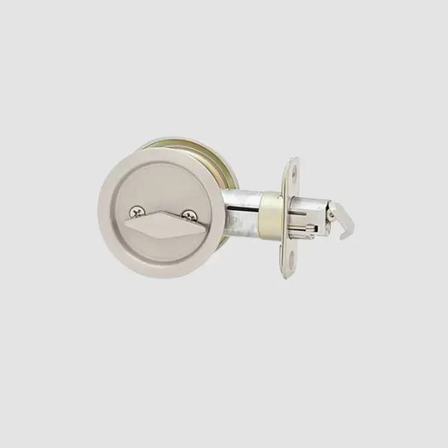 Weiser Round Pocket Door Lock