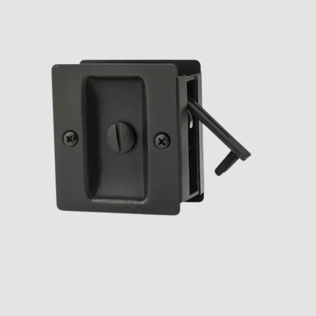 Weiser Square Pocket Door Lock