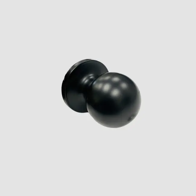Richelieu Maxwell Series Ball Knobs (Matte Black C-19, Dummy)
