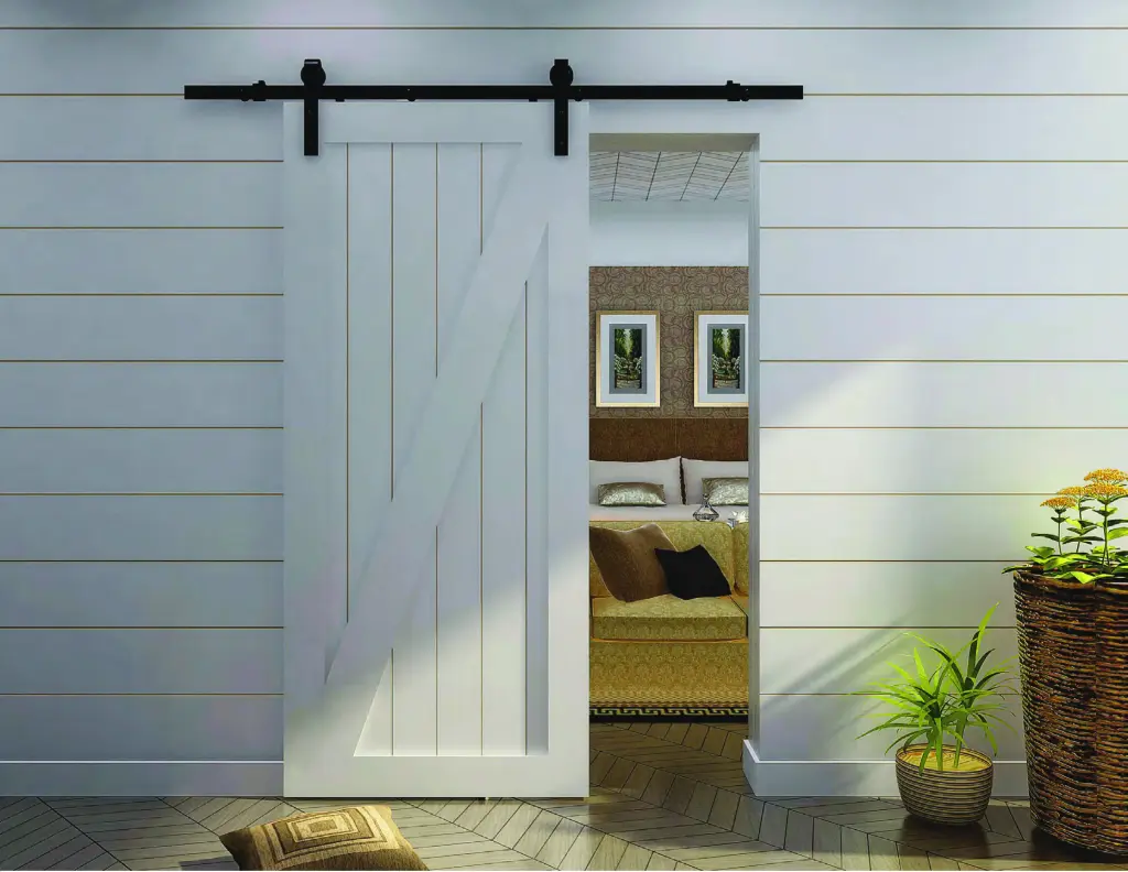 Z-Style Pine Barn Door