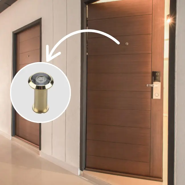 Door Viewer (Matte Black C-19)