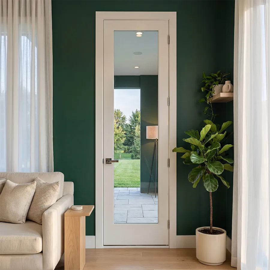 Open Beaded Rim Door