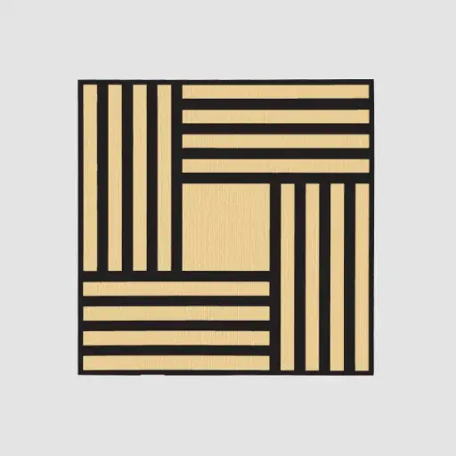 Stazz Acoustic Wood Wall Panel 2x2 FT