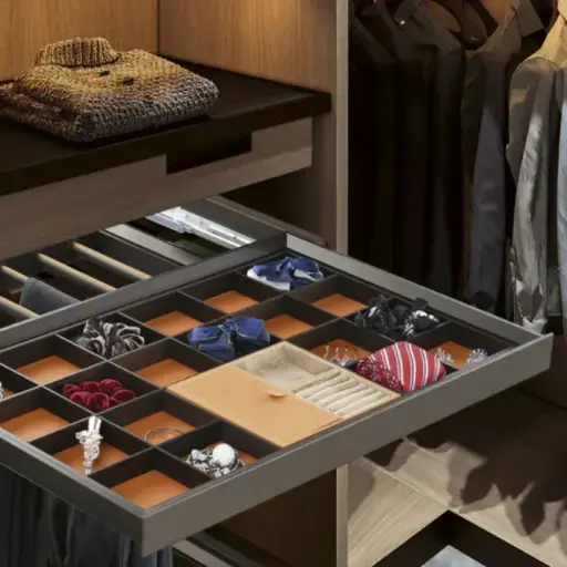 CANMORE Leather Jewelry Organizer Tray