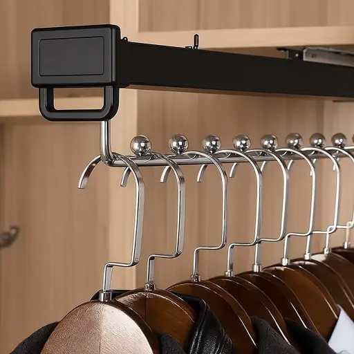 [G1403A-1] SEOUL Pull-Out 8 Bead Cloth Hanger