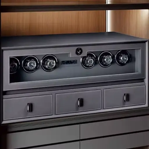 [GW03] NAPLES 6pc Lockable Watch Winder