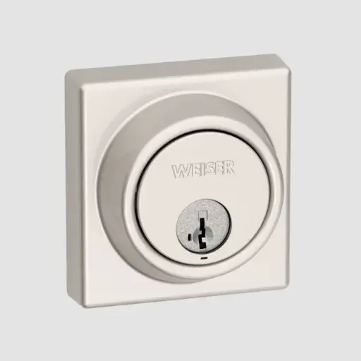 Weiser Key Control Square Deadbolt