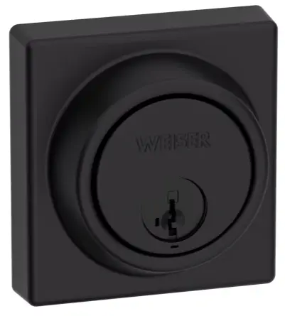 Weiser Key Control Square Deadbolt